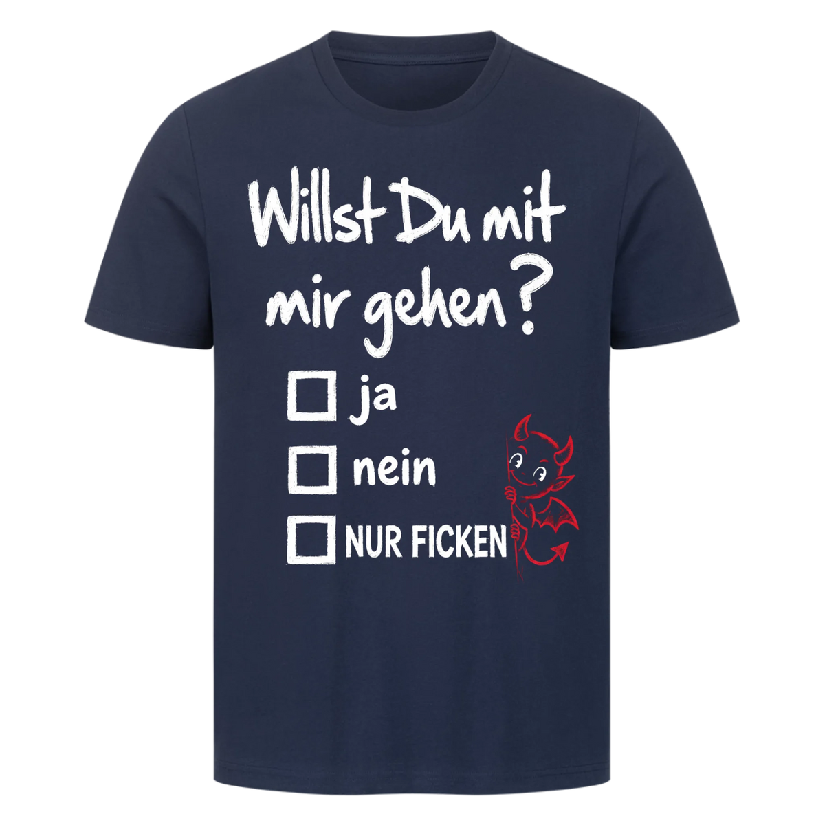 Willst Du mit mir gehen? Premium T-Shirt
