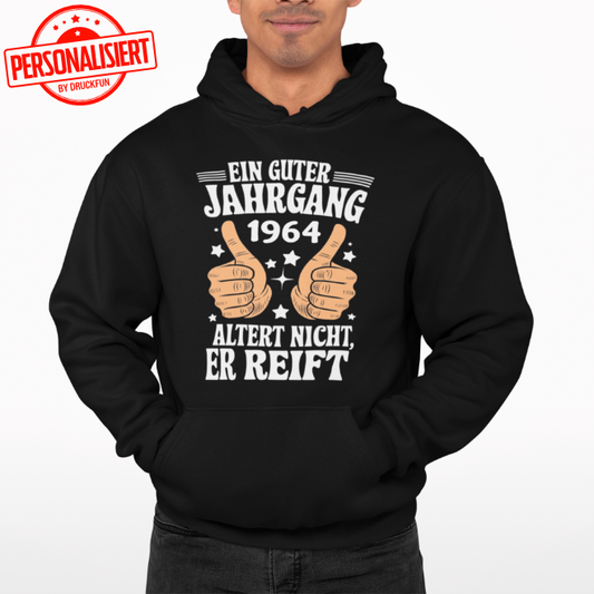 Ein guter Jahrgang [1964] altert nicht, er reift - Basic Unisex Hoodie