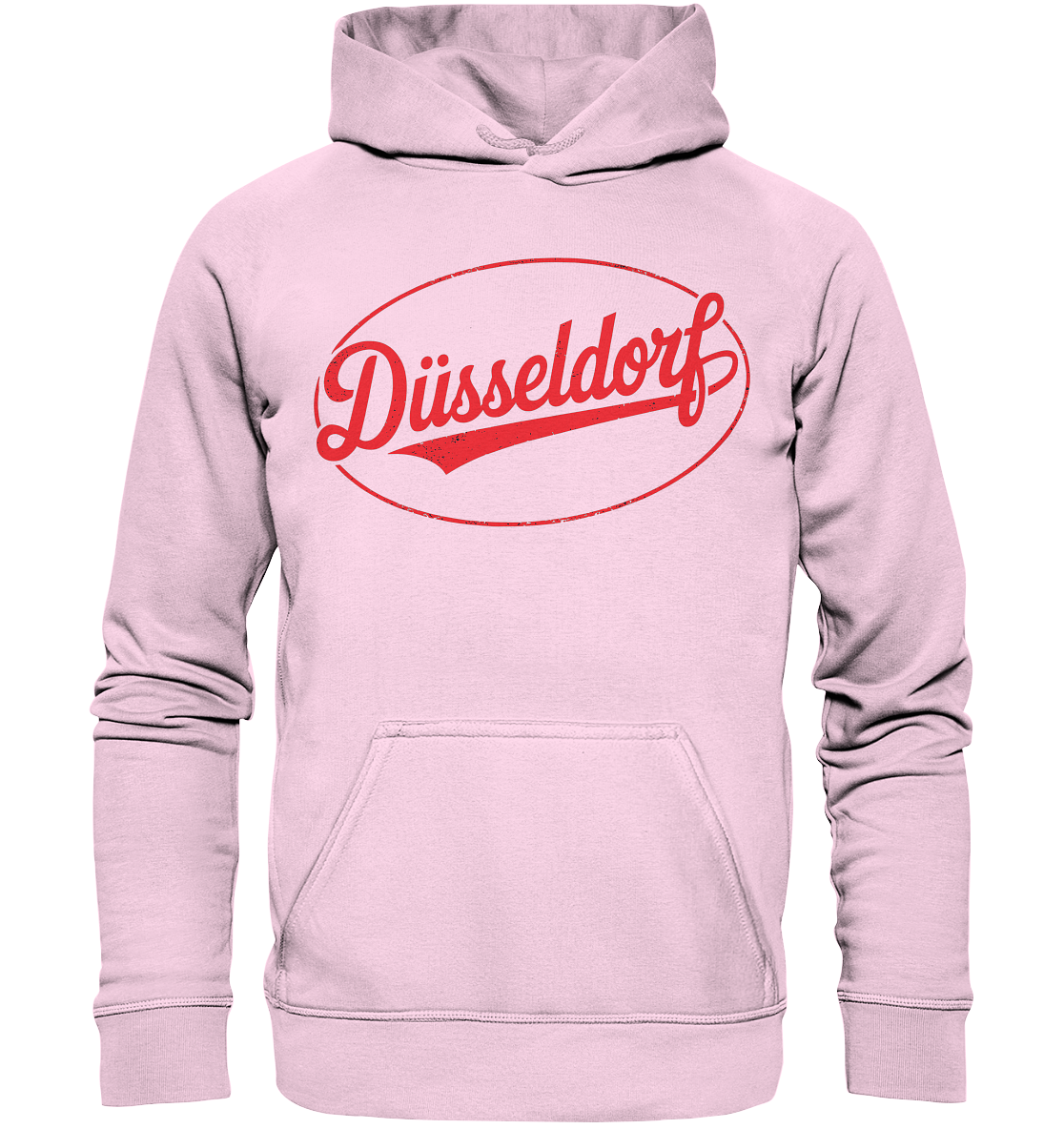 Düsseldorf Logo Retro – Stilvolle Nostalgie trifft modernen Look - Basic Unisex Hoodie