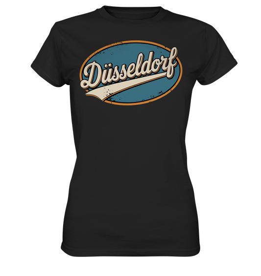 Düsseldorf Retro – Stilvolle Nostalgie trifft modernen Look - Ladies Premium Shirt