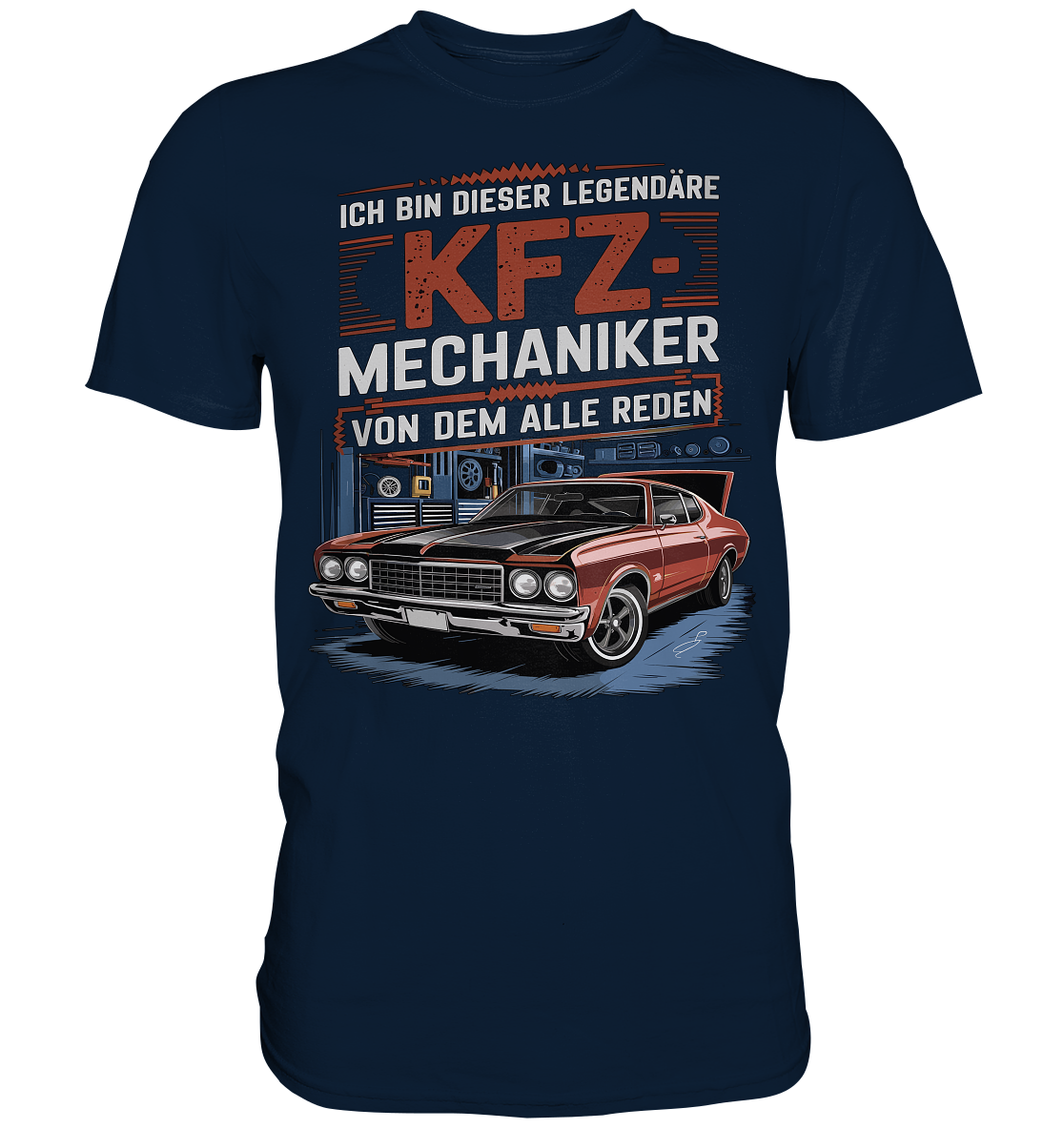 KFZ-Mechaniker legendär - Premium Shirt