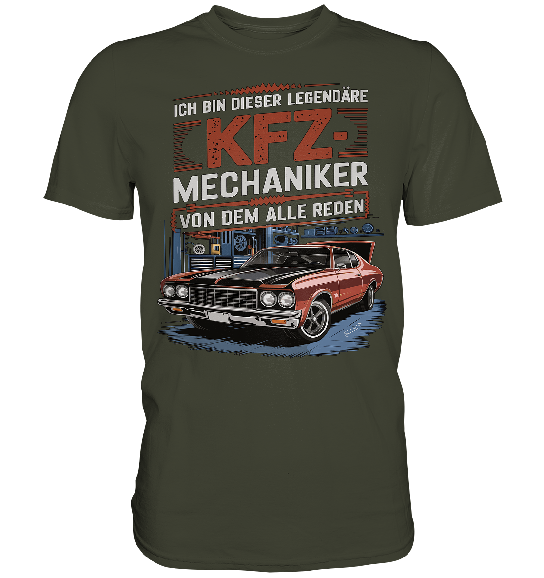 KFZ-Mechaniker legendär - Premium Shirt