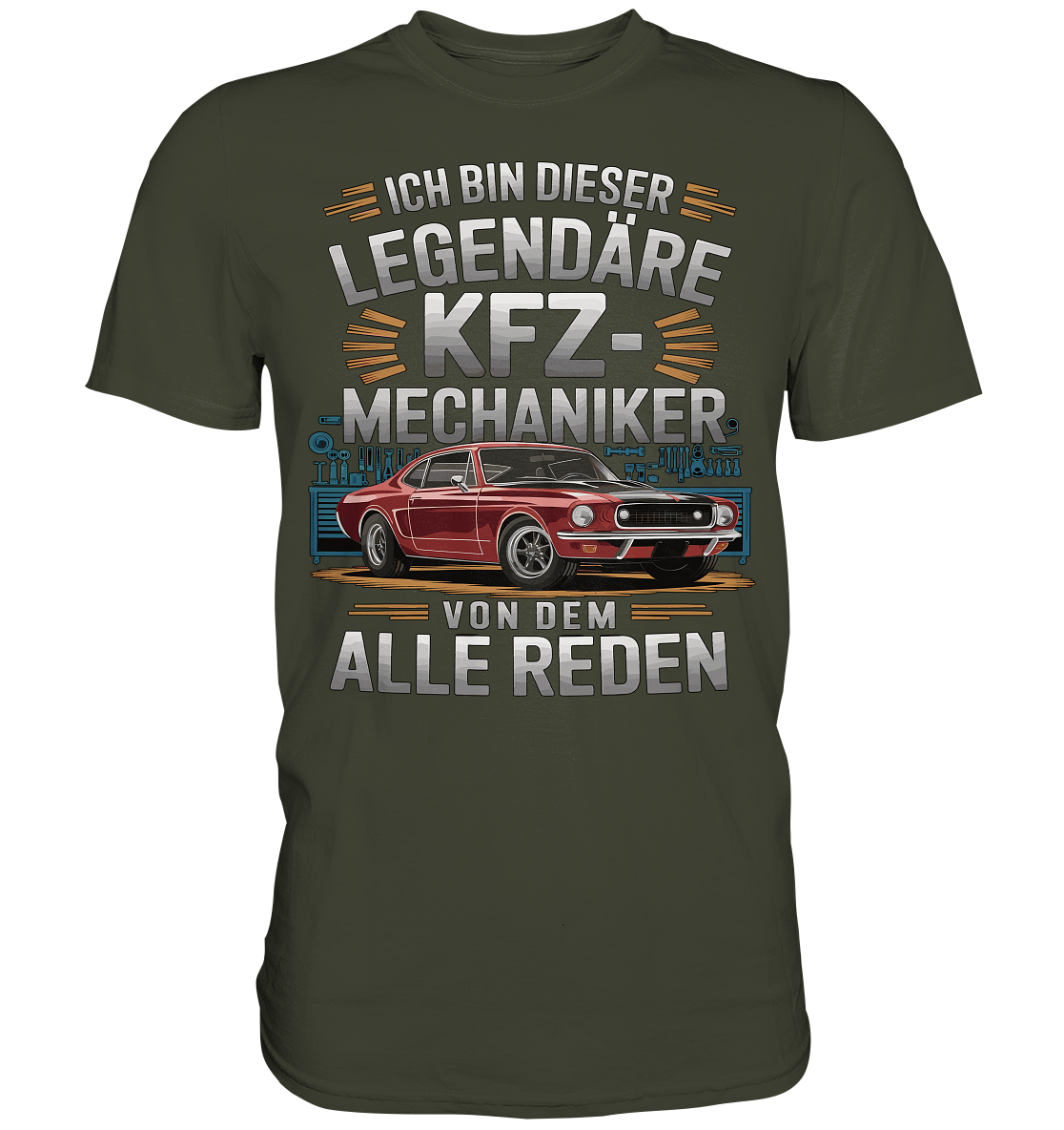 KFZ-Mechaniker legendär - Premium Shirt