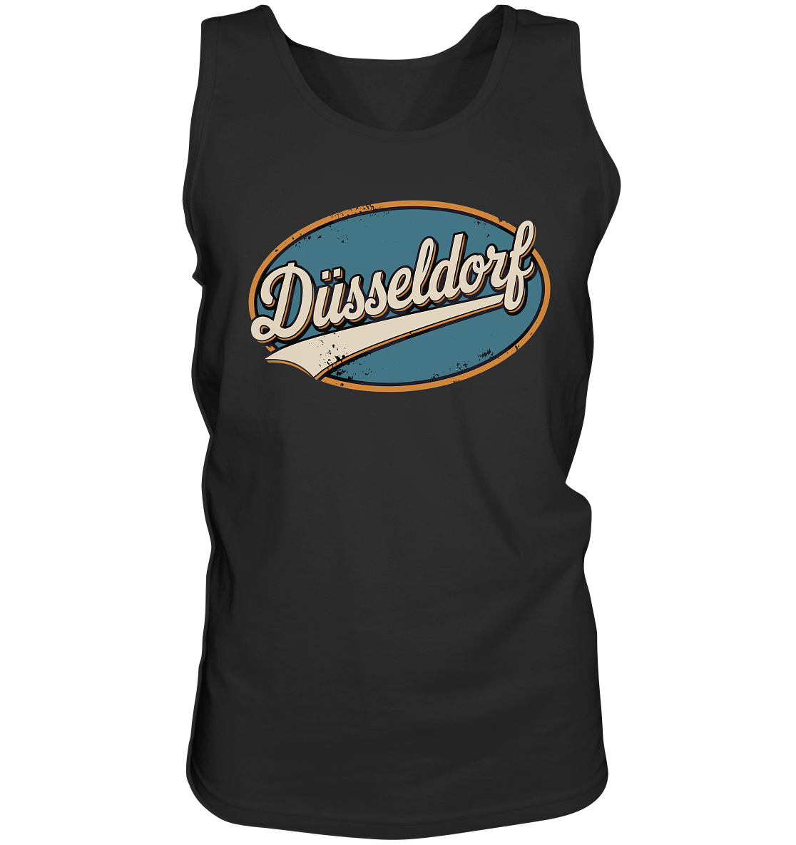 Düsseldorf Retro – Stilvolle Nostalgie trifft modernen Look - Relaxed Tank Top