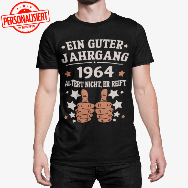 Ein guter Jahrgang [1964] altert nicht, er reift  - Premium Shirt